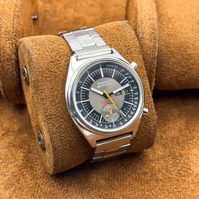 Seiko Seiko - 5 Sports SpeedTimer Chronograph - No reserve price - 6139-7050 - Men - 1972 vintage watch - image 19