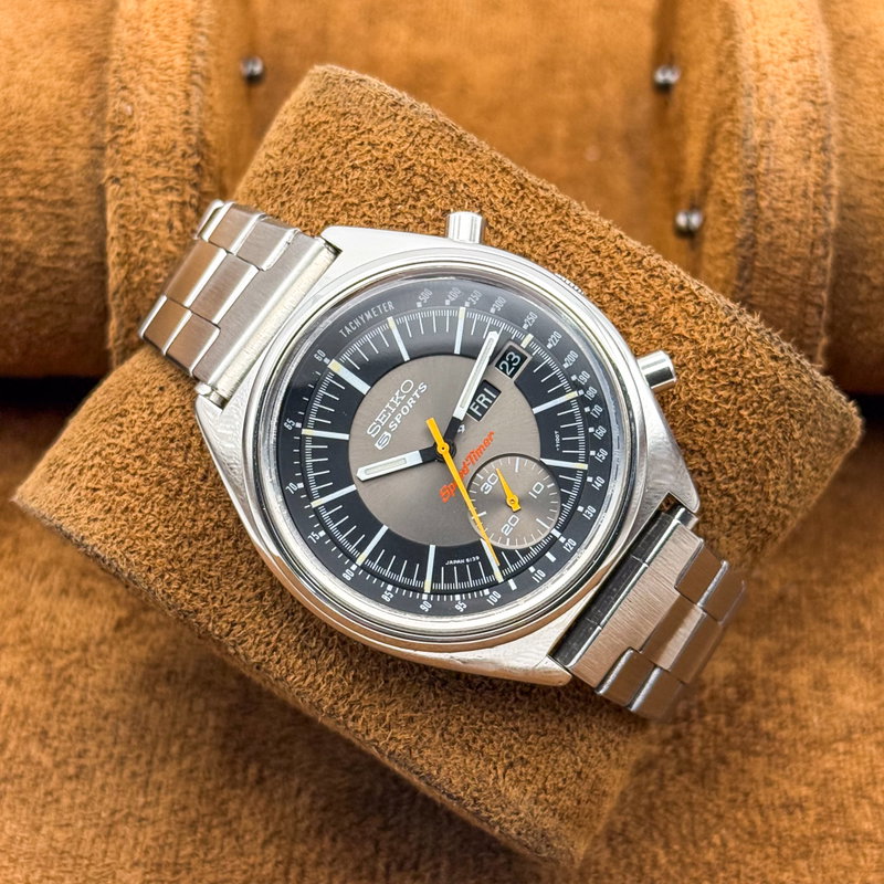 Seiko Seiko - 5 Sports SpeedTimer Chronograph - No reserve price - 6139-7050 - Men - 1972 vintage watch - image 20