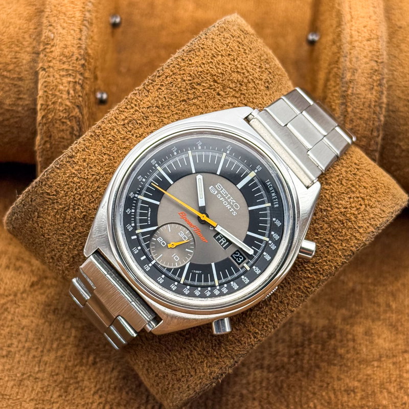 Seiko Seiko - 5 Sports SpeedTimer Chronograph - No reserve price - 6139-7050 - Men - 1972 vintage watch - image 21