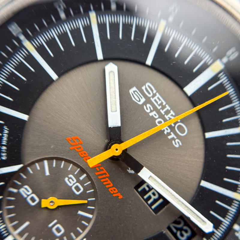 Seiko Seiko - 5 Sports SpeedTimer Chronograph - No reserve price - 6139-7050 - Men - 1972 vintage watch - image 23