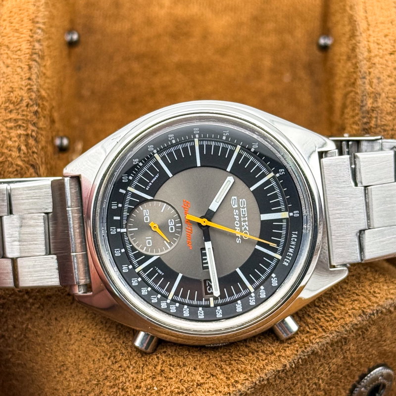 Seiko Seiko - 5 Sports SpeedTimer Chronograph - No reserve price - 6139-7050 - Men - 1972 vintage watch - image 25
