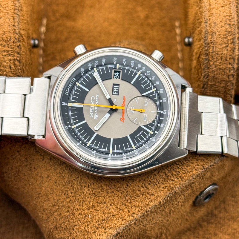 Seiko Seiko - 5 Sports SpeedTimer Chronograph - No reserve price - 6139-7050 - Men - 1972 vintage watch - image 27