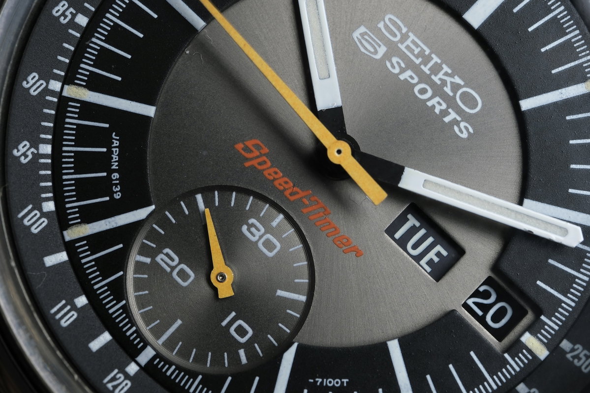 Seiko Seiko - 5 Sports SpeedTimer Chronograph - No reserve price - 6139-7050 - Men - 1972 vintage watch - image 6