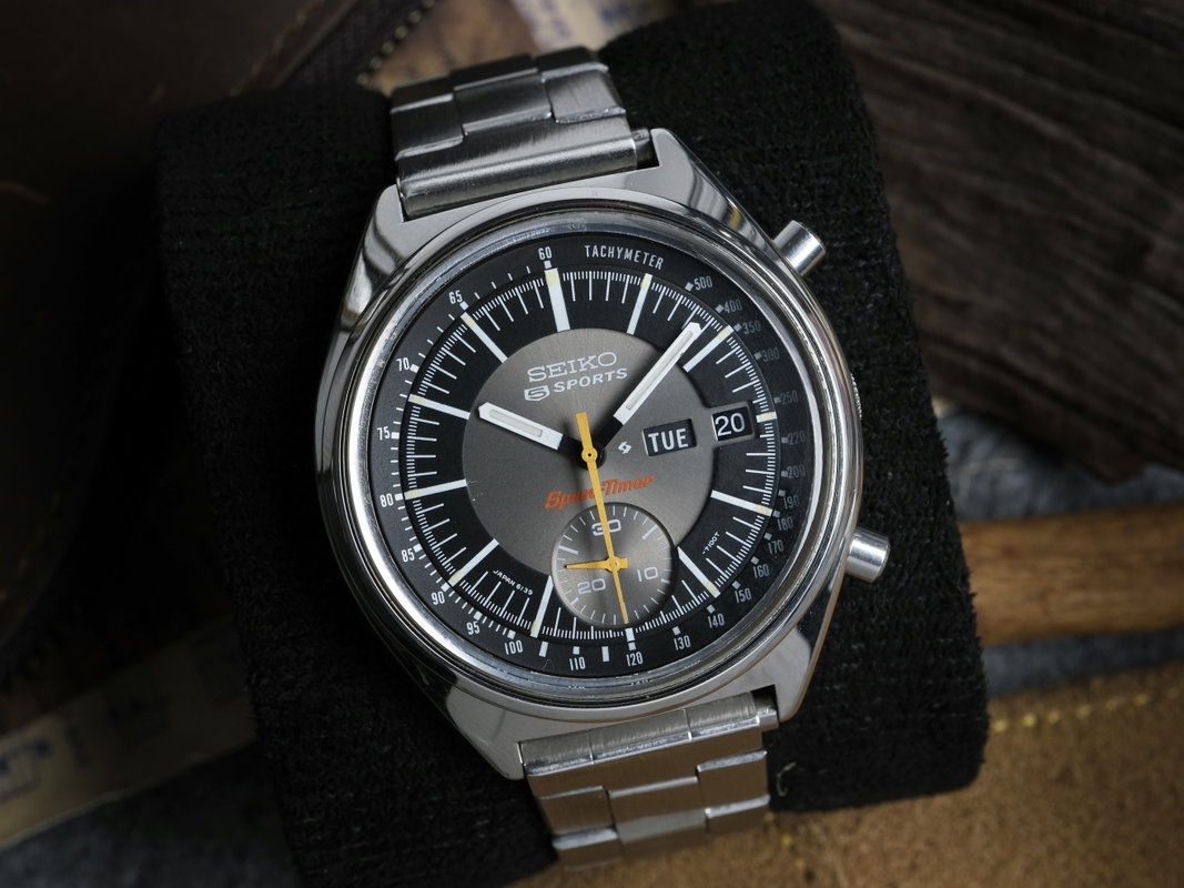 Seiko Seiko - 5 Sports SpeedTimer Chronograph - No reserve price - 6139-7050 - Men - 1972 vintage watch - image 1