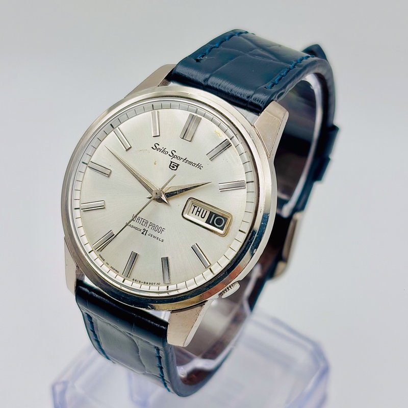 Seiko Seiko - Sportsmatic 5 雅月 (Miyabi Zuki) – Elegant Moon - No reserve price - 6619-8970 - Men - 1960-1969 vintage watch - image 3