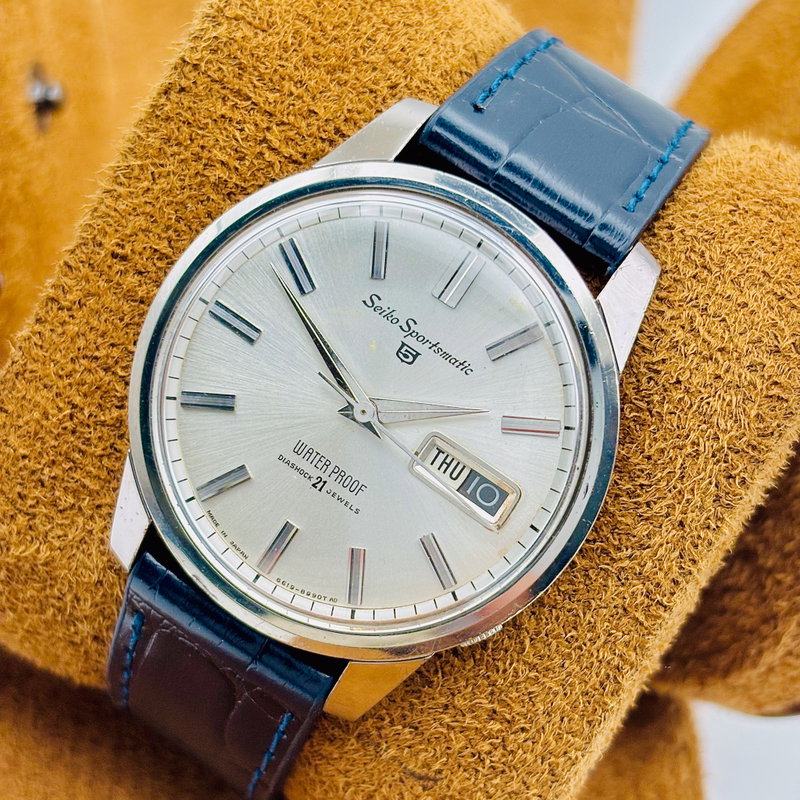 Seiko Seiko - Sportsmatic 5 雅月 (Miyabi Zuki) – Elegant Moon - No reserve price - 6619-8970 - Men - 1960-1969 vintage watch - image 4