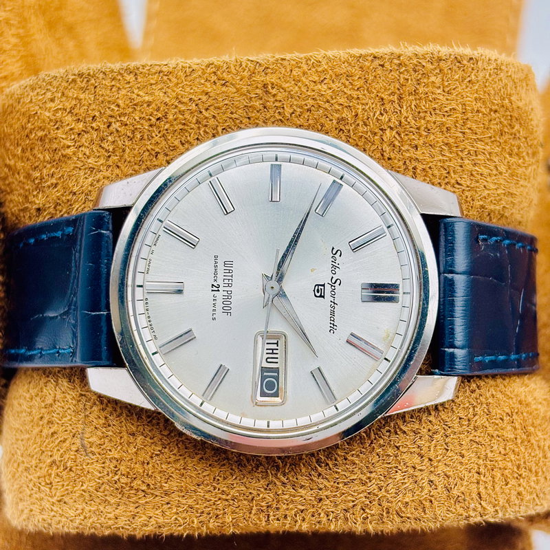 Seiko Seiko - Sportsmatic 5 雅月 (Miyabi Zuki) – Elegant Moon - No reserve price - 6619-8970 - Men - 1960-1969 vintage watch - image 5