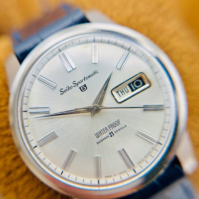 Seiko Seiko - Sportsmatic 5 雅月 (Miyabi Zuki) – Elegant Moon - No reserve price - 6619-8970 - Men - 1960-1969 vintage watch - image 12