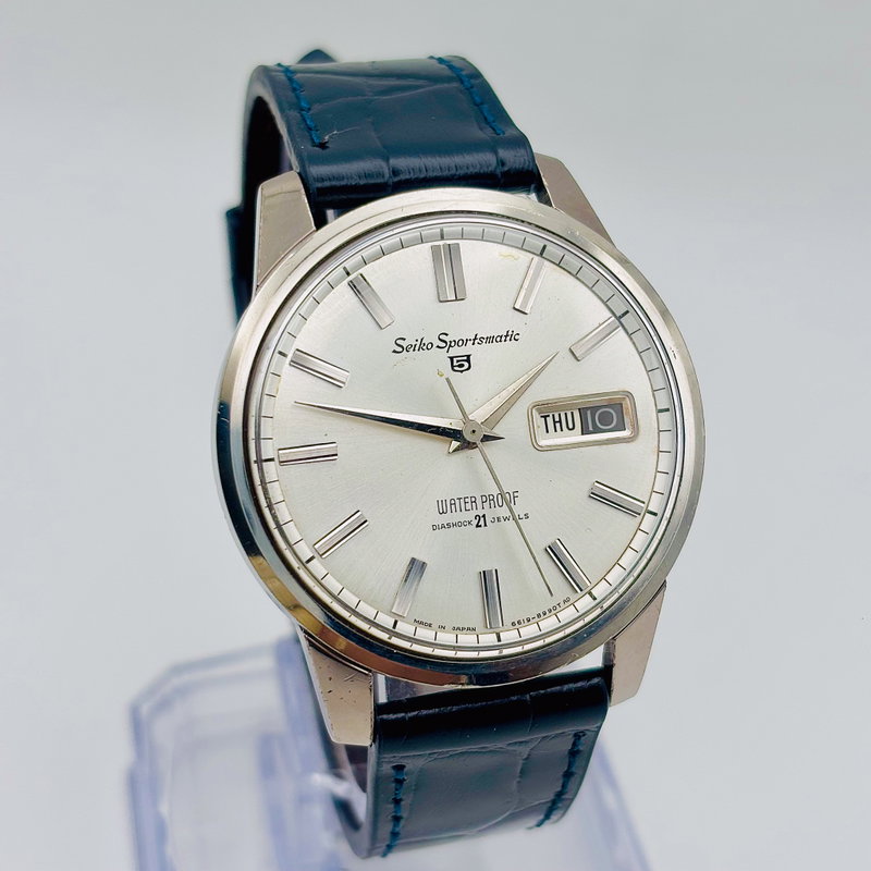 Seiko Seiko - Sportsmatic 5 雅月 (Miyabi Zuki) – Elegant Moon - No reserve price - 6619-8970 - Men - 1960-1969 vintage watch - image 20