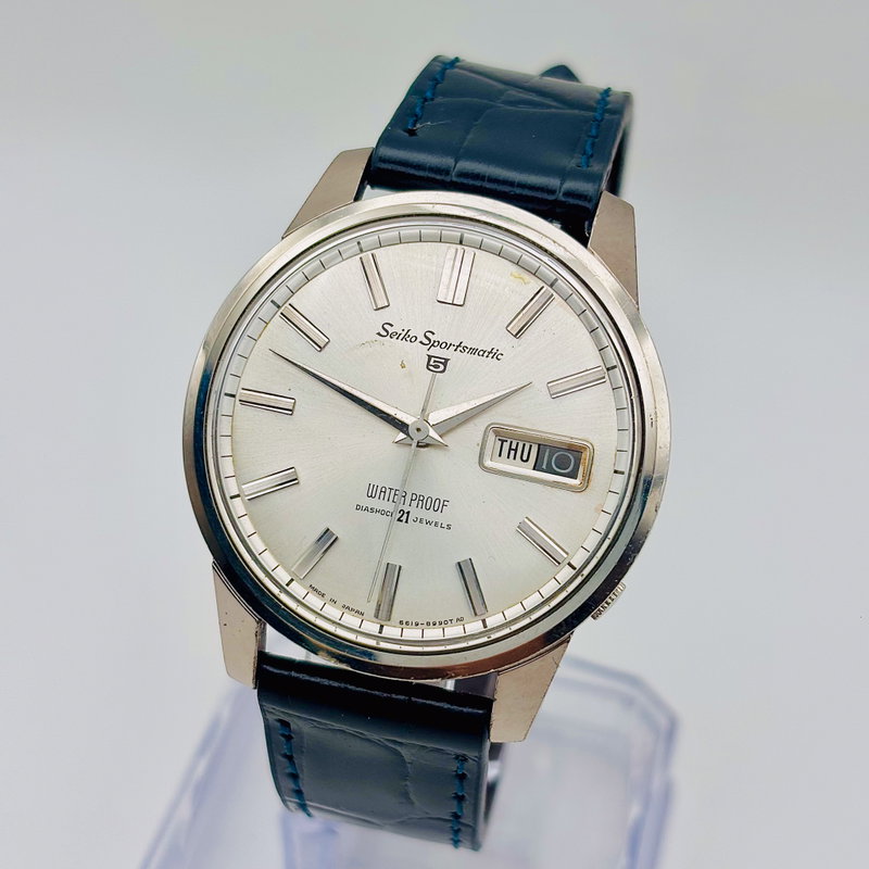 Seiko Seiko - Sportsmatic 5 雅月 (Miyabi Zuki) – Elegant Moon - No reserve price - 6619-8970 - Men - 1960-1969 vintage watch - image 2