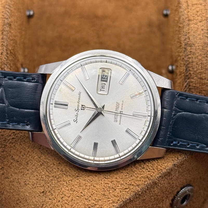Seiko Seiko - Sportsmatic 5 雅月 (Miyabi Zuki) – Elegant Moon - No reserve price - 6619-8970 - Men - 1960-1969 vintage watch - image 29