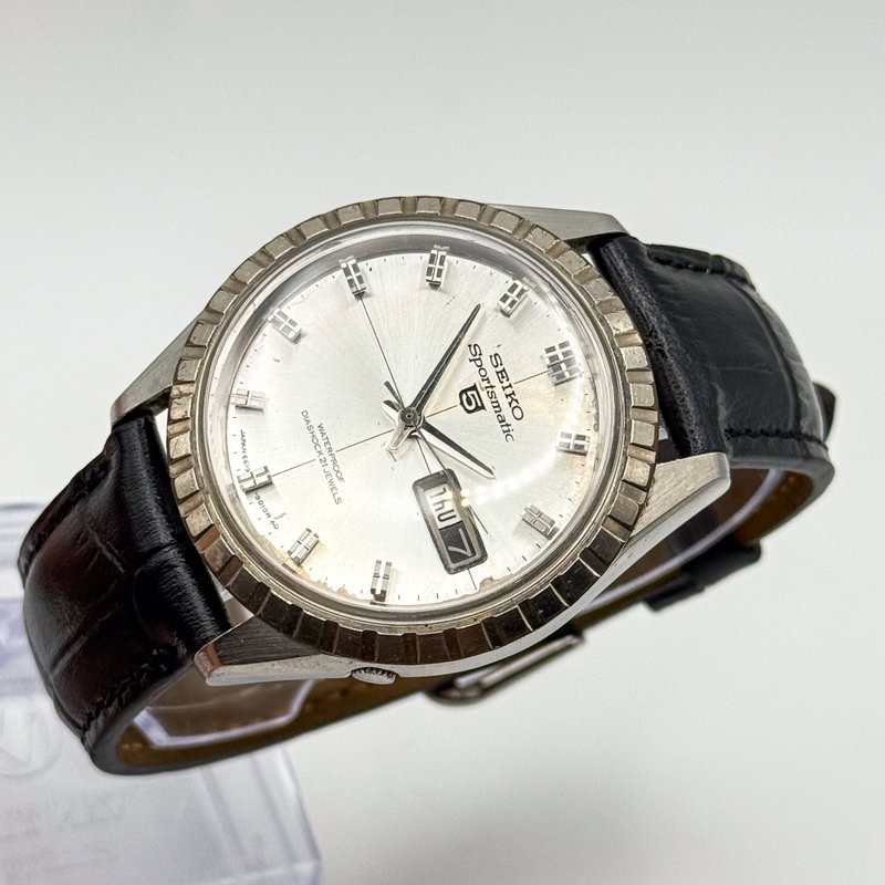 Seiko Seiko - Sportmatic 5 光織 – Kōshoku – Woven Light - No reserve price - 6619-9000 - Men - 1966 vintage watch - image 9