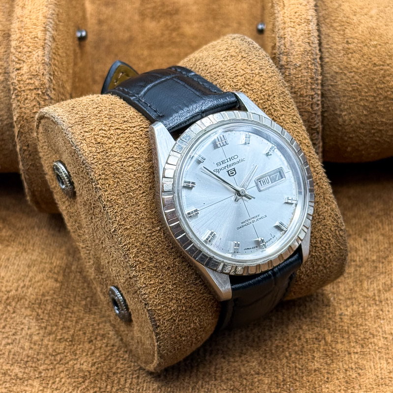 Seiko Seiko - Sportmatic 5 光織 – Kōshoku – Woven Light - No reserve price - 6619-9000 - Men - 1966 vintage watch - image 12