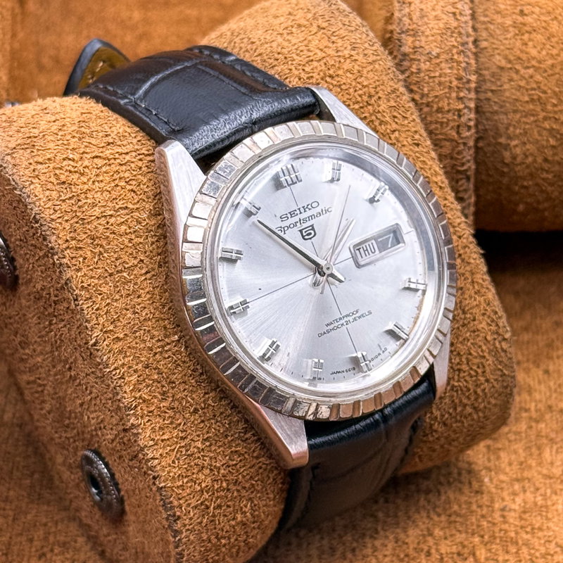 Seiko Seiko - Sportmatic 5 光織 – Kōshoku – Woven Light - No reserve price - 6619-9000 - Men - 1966 vintage watch - image 14