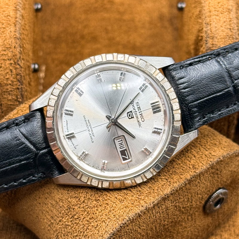 Seiko Seiko - Sportmatic 5 光織 – Kōshoku – Woven Light - No reserve price - 6619-9000 - Men - 1966 vintage watch - image 17