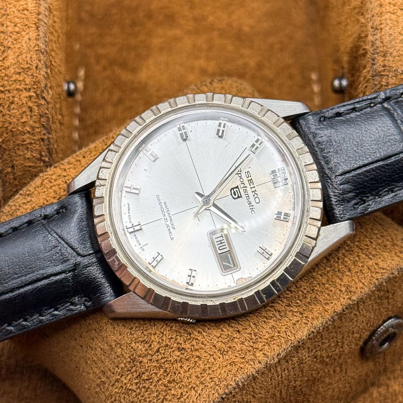 Seiko Seiko - Sportmatic 5 光織 – Kōshoku – Woven Light - No reserve price - 6619-9000 - Men - 1966 vintage watch - image 18