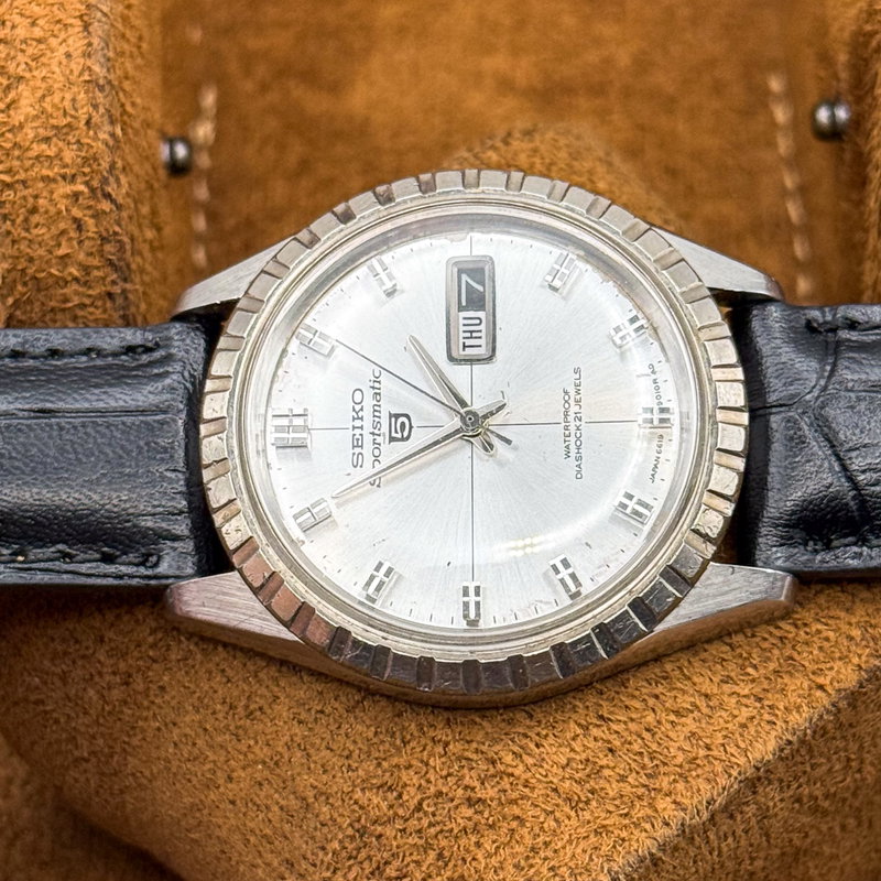Seiko Seiko - Sportmatic 5 光織 – Kōshoku – Woven Light - No reserve price - 6619-9000 - Men - 1966 vintage watch - image 20