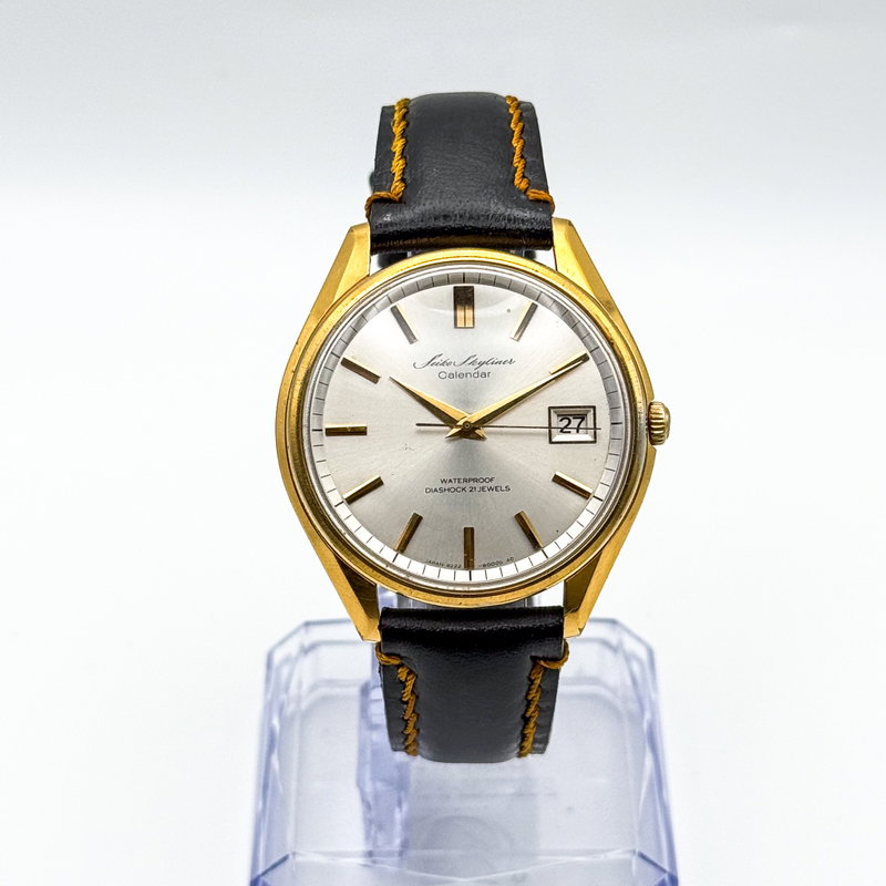 Seiko Seiko - Skyliner Calendar 宙律 (Chūritsu) – Cosmic Rhythm - No reserve price - 6222-8000 - Men - 1965 vintage watch - image 1