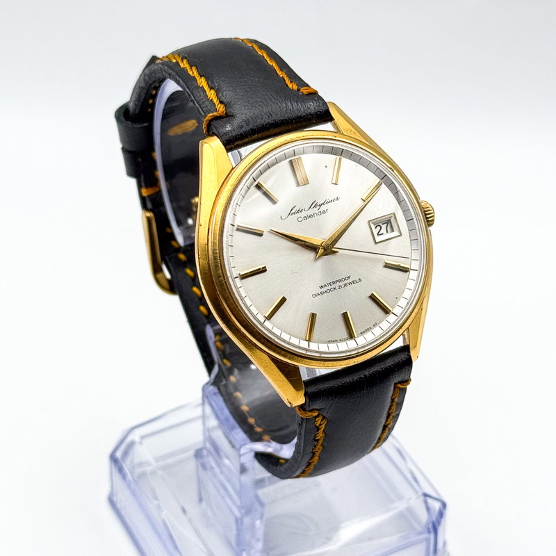 Seiko Seiko - Skyliner Calendar 宙律 (Chūritsu) – Cosmic Rhythm - No reserve price - 6222-8000 - Men - 1965 vintage watch - image 4