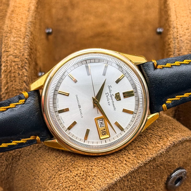 Seiko Seiko - Sportsmatic 5 Deluxe - Ingen mindstepris - 7619-7010 - Mænd - 1965 vintage watch - image 19