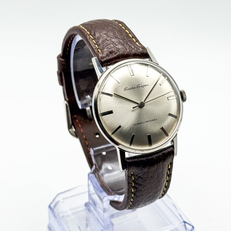 Seiko Seiko - Super 夢則 (Yumusoku) – Rule of Dreams - No reserve price - 14093 - Men - 1964 vintage watch - image 4