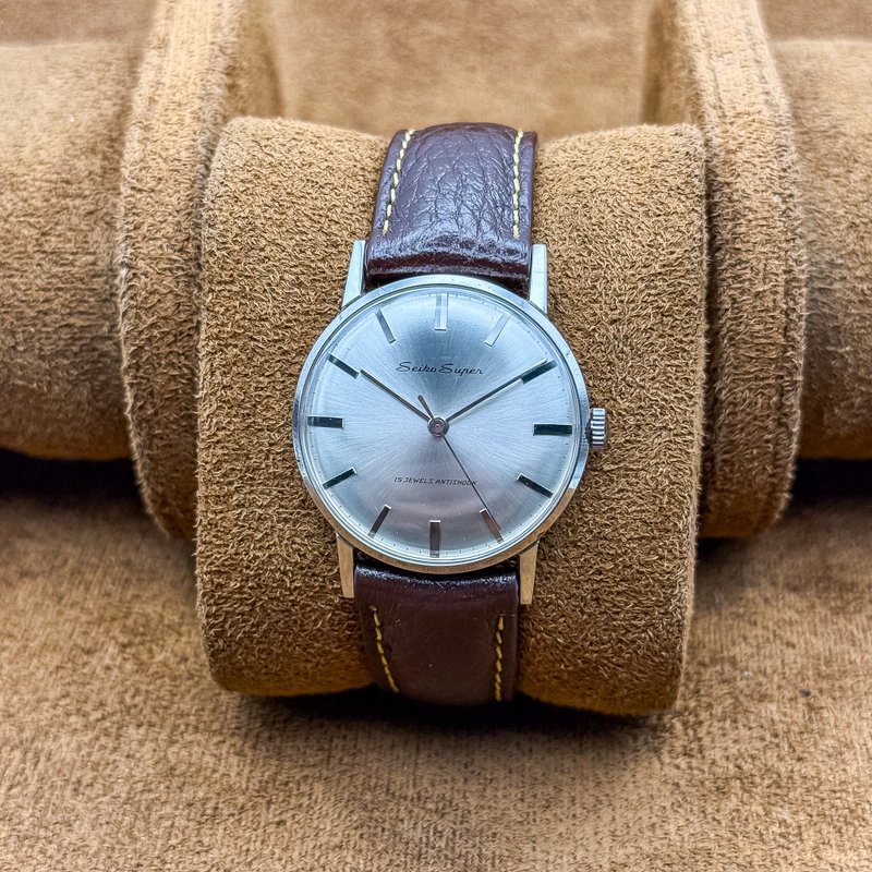 Seiko Seiko - Super 夢則 (Yumusoku) – Rule of Dreams - No reserve price - 14093 - Men - 1964 vintage watch - image 10