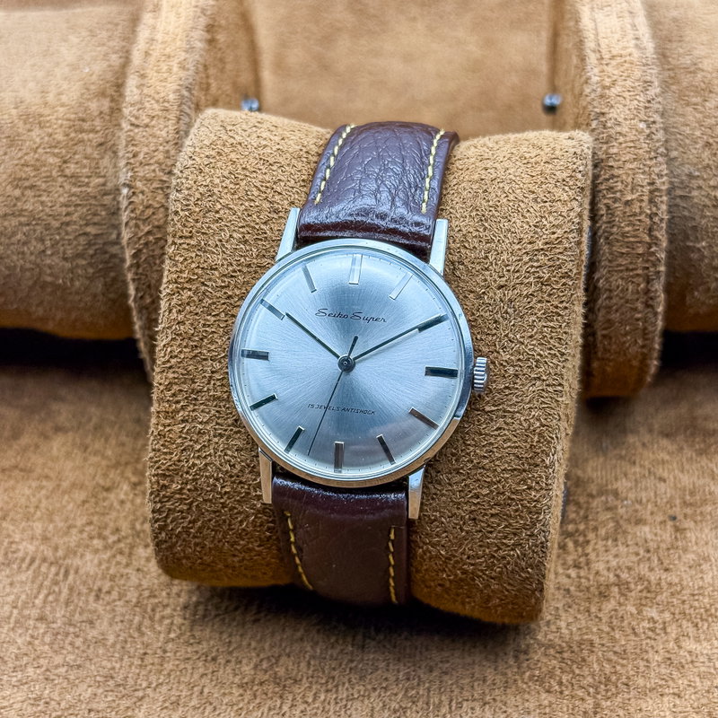 Seiko Seiko - Super 夢則 (Yumusoku) – Rule of Dreams - No reserve price - 14093 - Men - 1964 vintage watch - image 11