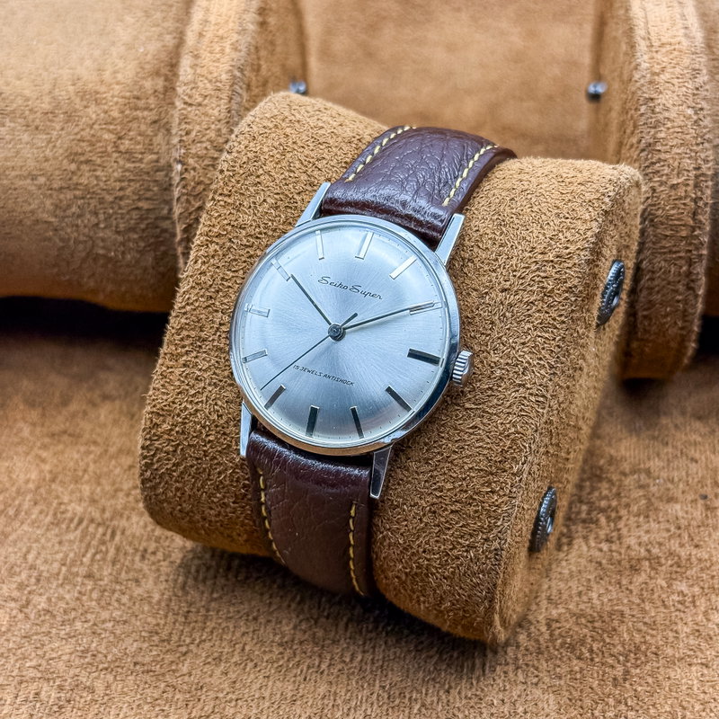Seiko Seiko - Super 夢則 (Yumusoku) – Rule of Dreams - No reserve price - 14093 - Men - 1964 vintage watch - image 12