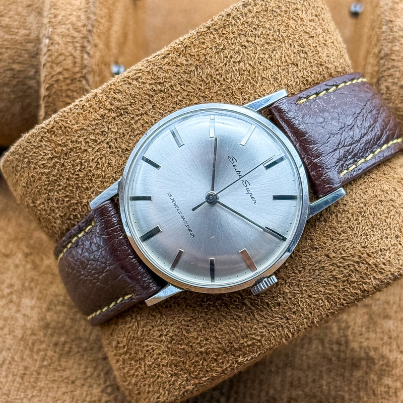 Seiko Seiko - Super 夢則 (Yumusoku) – Rule of Dreams - No reserve price - 14093 - Men - 1964 vintage watch - image 15