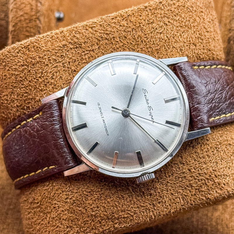 Seiko Seiko - Super 夢則 (Yumusoku) – Rule of Dreams - No reserve price - 14093 - Men - 1964 vintage watch - image 16