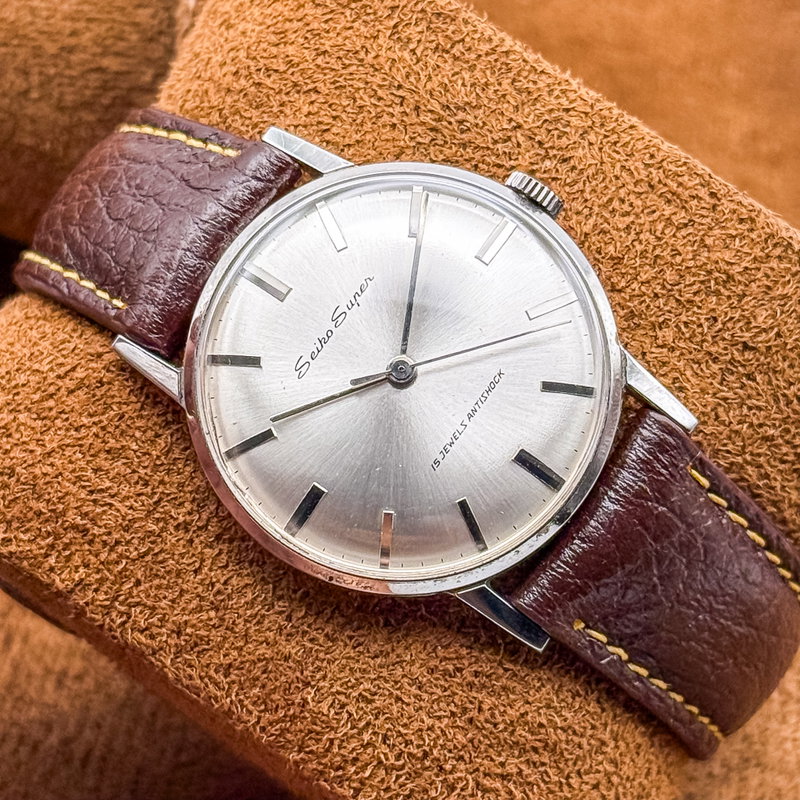 Seiko Seiko - Super 夢則 (Yumusoku) – Rule of Dreams - No reserve price - 14093 - Men - 1964 vintage watch - image 19