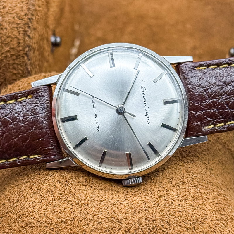 Seiko Seiko - Super 夢則 (Yumusoku) – Rule of Dreams - No reserve price - 14093 - Men - 1964 vintage watch - image 26