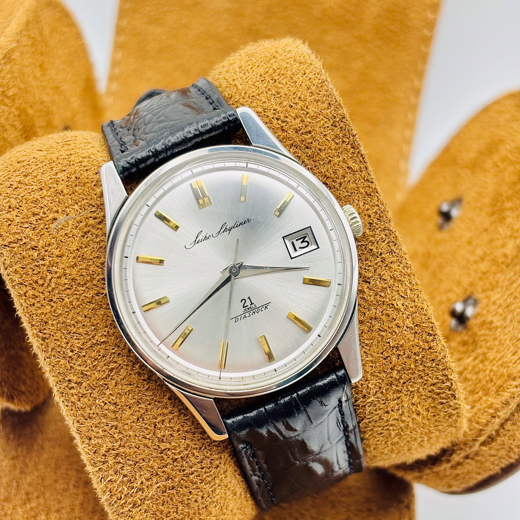 Seiko - Skyliner [Near-Mint] 功績 (Kōseki) – Achievement - No Reserve Price - J15019 - Men - 1964
