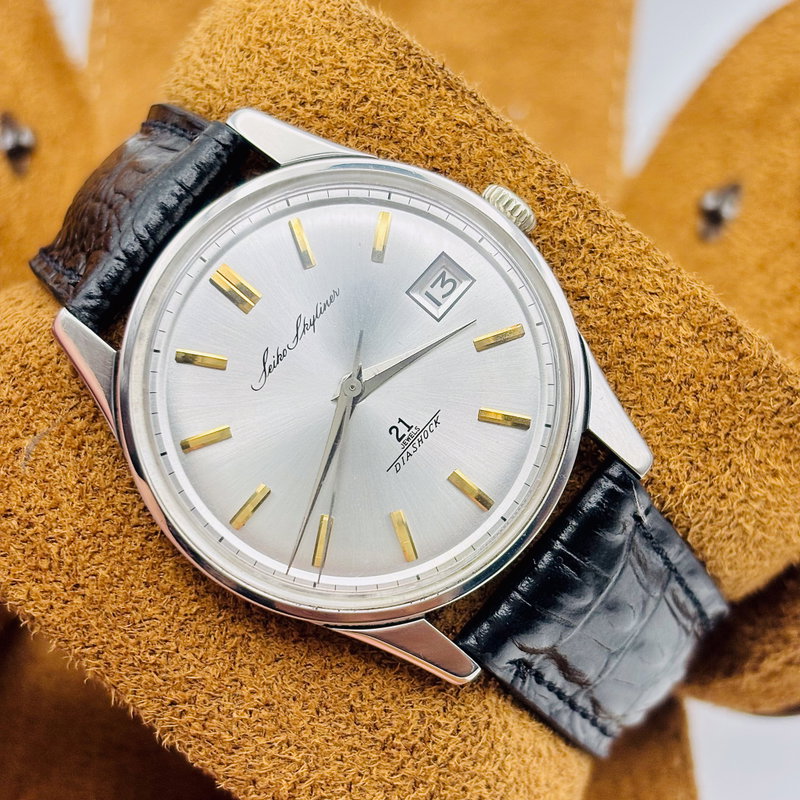Seiko Seiko - Skyliner [Near-Mint] 功績 (Kōseki) – Achievement - No Reserve Price - J15019 - Men - 1964 vintage watch - image 2