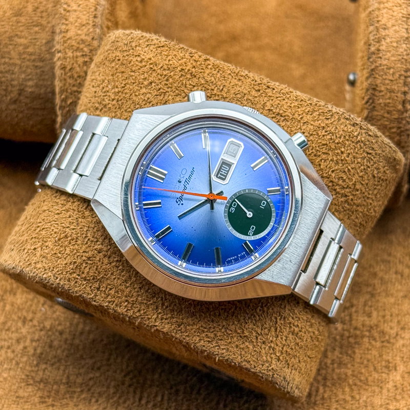 Seiko Seiko - Speed-Timer Chronograph 流光 (Ryūkō) – Flowing Light - 6139-8040 - Men - 1977 vintage watch - image 20