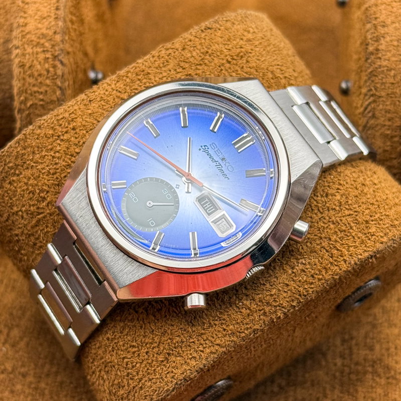 Seiko Seiko - Speed-Timer Chronograph 流光 (Ryūkō) – Flowing Light - 6139-8040 - Men - 1977 vintage watch - image 22