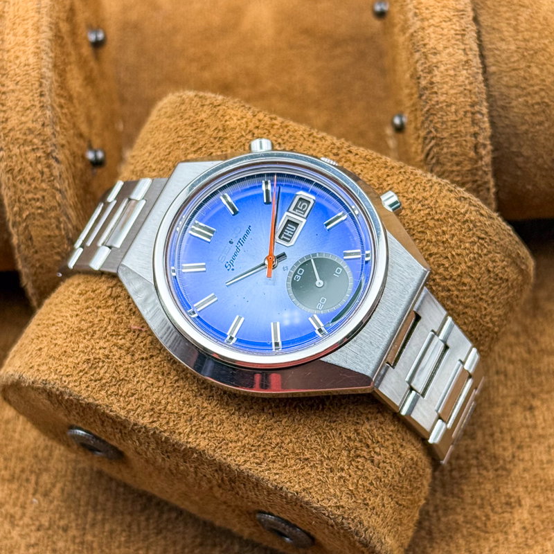 Seiko Seiko - Speed-Timer Chronograph 流光 (Ryūkō) – Flowing Light - 6139-8040 - Men - 1977 vintage watch - image 24