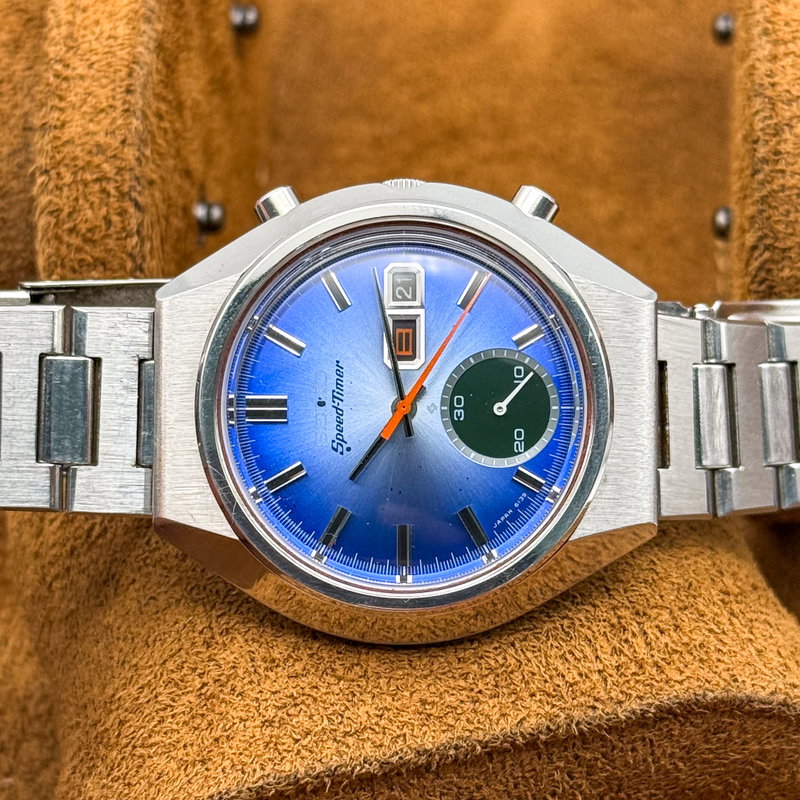Seiko Seiko - Speed-Timer Chronograph 流光 (Ryūkō) – Flowing Light - 6139-8040 - Men - 1977 vintage watch - image 28