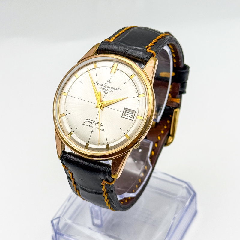 Seiko Seiko - Sportsmatic Calendar 820 [Near-Mint] 抽象 (Chūshō) – Abstraction - No reserve price - Men - 1963 vintage watch - image 1
