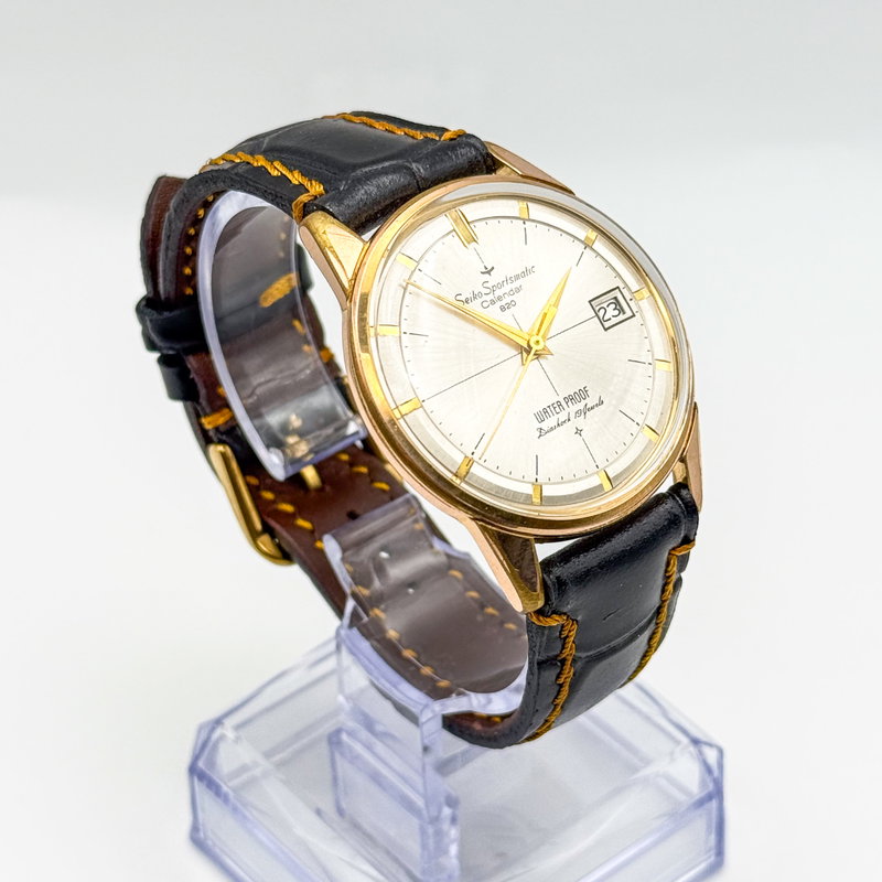 Seiko Seiko - Sportsmatic Calendar 820 [Near-Mint] 抽象 (Chūshō) – Abstraction - No reserve price - Men - 1963 vintage watch - image 4