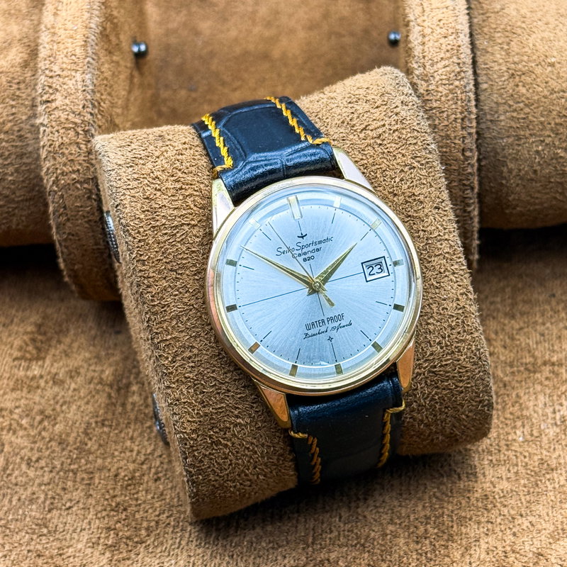 Seiko Seiko - Sportsmatic Calendar 820 [Near-Mint] 抽象 (Chūshō) – Abstraction - No reserve price - Men - 1963 vintage watch - image 12