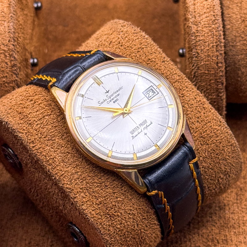Seiko Seiko - Sportsmatic Calendar 820 [Near-Mint] 抽象 (Chūshō) – Abstraction - No reserve price - Men - 1963 vintage watch - image 16