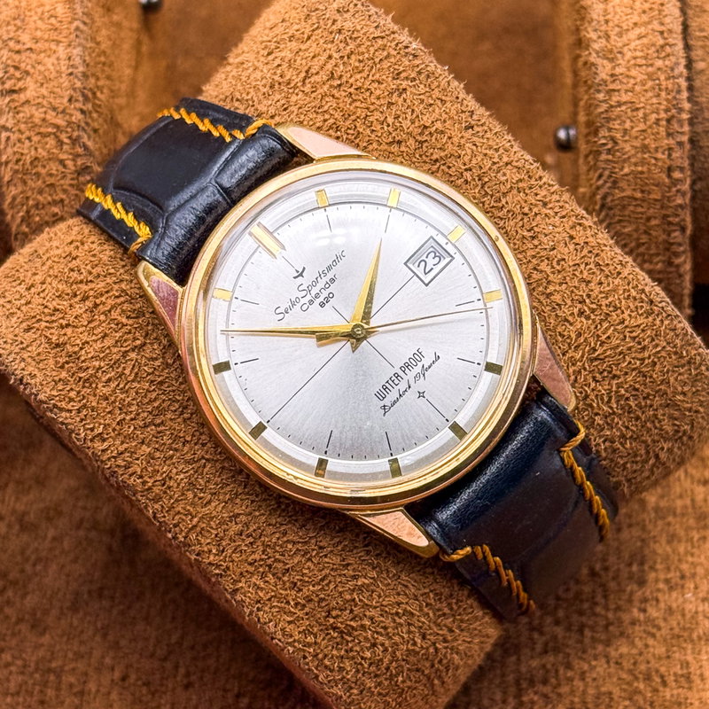 Seiko Seiko - Sportsmatic Calendar 820 [Near-Mint] 抽象 (Chūshō) – Abstraction - No reserve price - Men - 1963 vintage watch - image 17