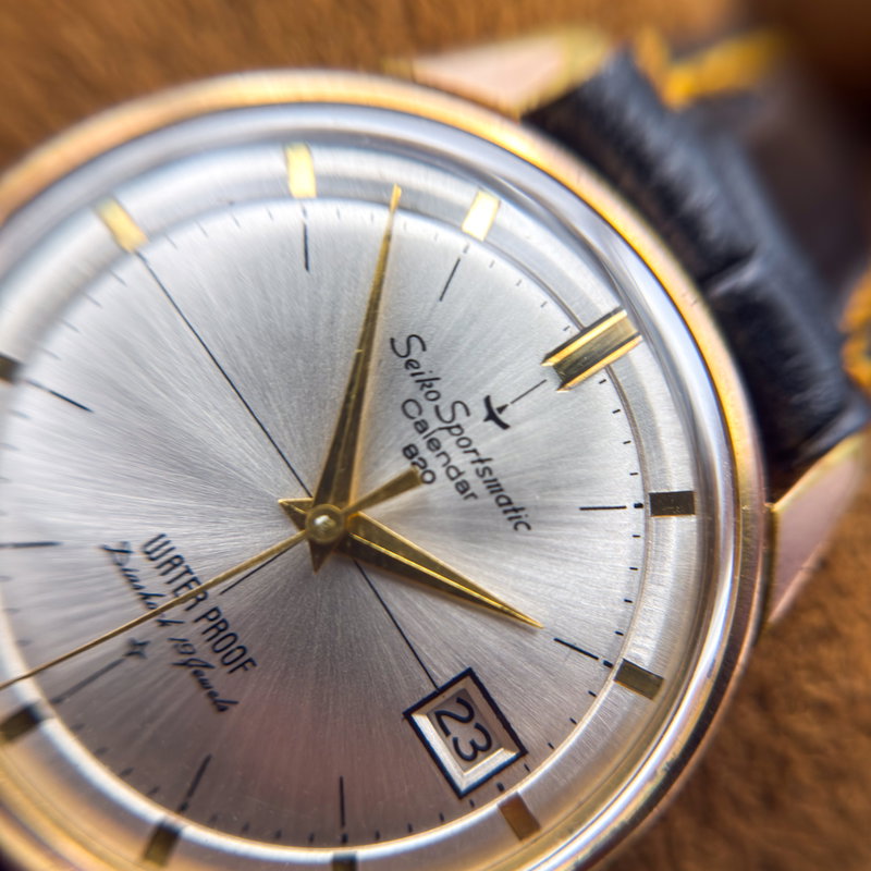 Seiko Seiko - Sportsmatic Calendar 820 [Near-Mint] 抽象 (Chūshō) – Abstraction - No reserve price - Men - 1963 vintage watch - image 18