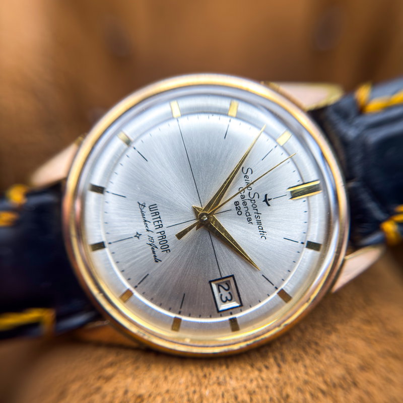 Seiko Seiko - Sportsmatic Calendar 820 [Near-Mint] 抽象 (Chūshō) – Abstraction - No reserve price - Men - 1963 vintage watch - image 21