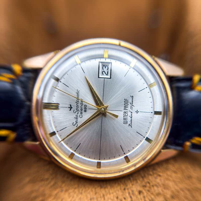 Seiko Seiko - Sportsmatic Calendar 820 [Near-Mint] 抽象 (Chūshō) – Abstraction - No reserve price - Men - 1963 vintage watch - image 22