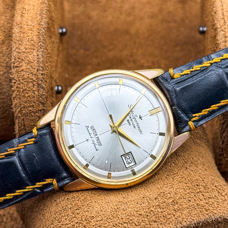Seiko Seiko - Sportsmatic Calendar 820 [Near-Mint] 抽象 (Chūshō) – Abstraction - No reserve price - Men - 1963 vintage watch - image 28