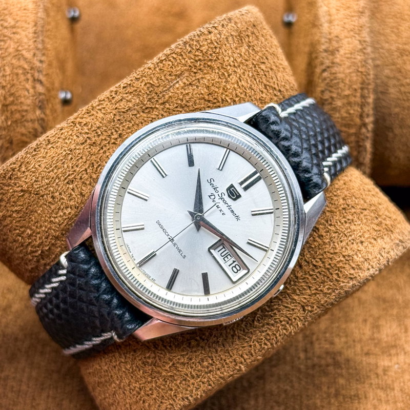 Seiko Seiko - Sportsmatic Deluxe 律光 (Ritsukō) – Rhythmic Light - No reserve price - 7619-7010 - Men - 1966 vintage watch - image 9
