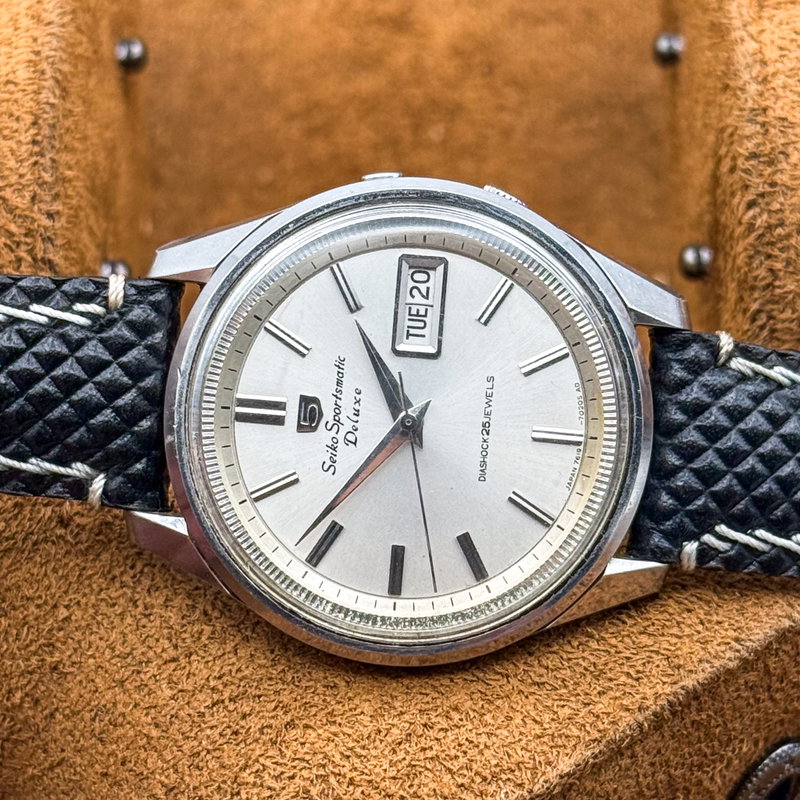 Seiko Seiko - Sportsmatic Deluxe 律光 (Ritsukō) – Rhythmic Light - No reserve price - 7619-7010 - Men - 1966 vintage watch - image 16