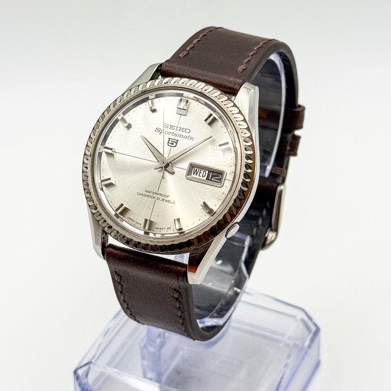 Seiko Seiko - Sportsmatic 5 柔光 – Jūkō – Gentle Light - No reserve price - 6619-8090 - Men - 1966 vintage watch - image 1